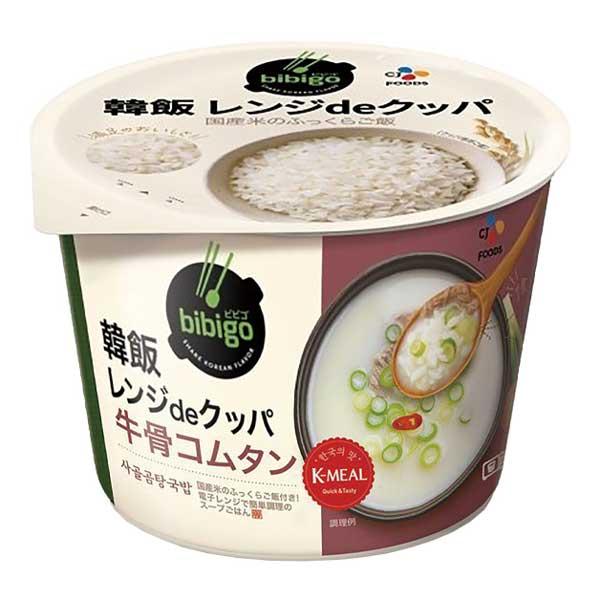 CJ japan bibigo 韓飯 レンジdeクッパ 牛骨コムタン 172g