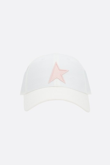 GOLDEN GOOSE DELUXE BRAND Demos twill baseball cap Woman