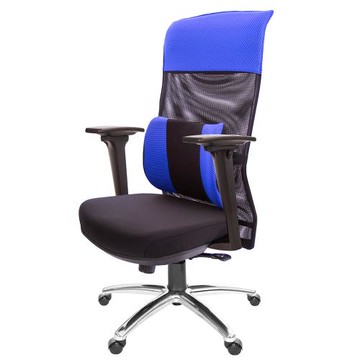 GXG 高背平軟座 電腦椅 (3D升降扶手/鋁腳) TW-8758 LUA9