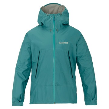├登山樂┤日本 mont-bell Rain Hiker JKT女款雨衣 青綠 #1128777TQ