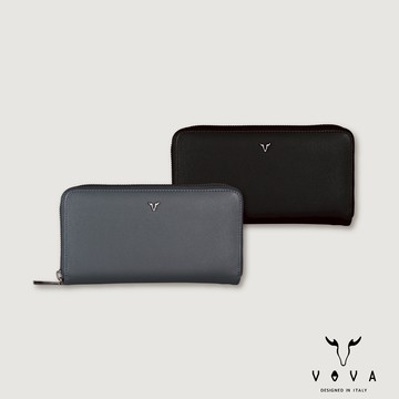 【VOVA 沃汎】亞岱爾 8卡拉鏈長夾-多色賣場(台灣總代理)/VA139-W015