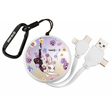 JujuBe Blue Butterfly Bush PD快充多合一伸縮鏡面充電線