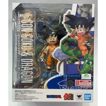 星矢TOY BANDAI 正版S.H.Figuarts SHF 孫悟空＆神龍 40周年紀念Edition