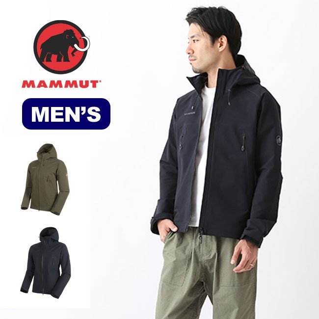 MAMMUT ソフトシェルジャケット マサオ メンズ Mサイズ - マウンテン