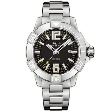 B3_ BALL 波爾錶】 (DM3002A-SC-BK) Engineer Hydrocarbon DeepQUEST II 鈦深潛系列機械錶 / 黑面 42mm｜樂天全館特惠中★指定刷卡回饋10%