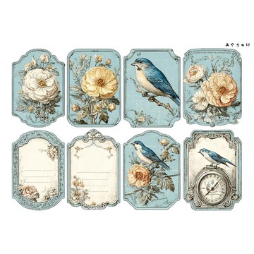 【10月新品】20-103-0167 裁切紙・拼貼素材