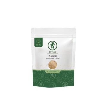 【料理必備】白胡椒粉 原粒研磨 香氣濃郁 (60g/袋)
