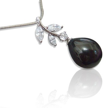 【小樂珠寶】南洋深海貝珍珠墬子*胖水滴20mm