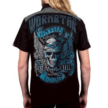 Disciple 工裝搖滾短襯衫