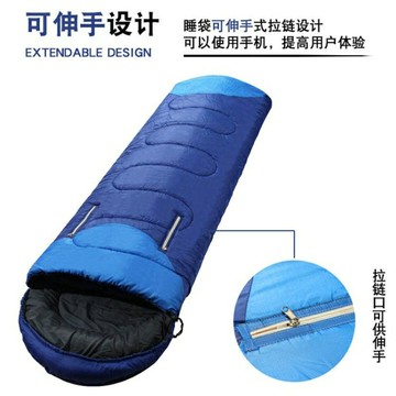 ☆精選好物睡袋戶外露營睡袋四季大人防寒成人夏季薄款單雙人便攜式 雙11全館免運