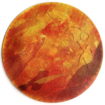 海裡魚365pcs木質拼圖_太陽 Sun