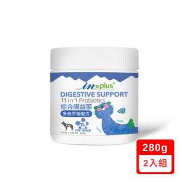 in-plus贏®綜合腸益菌(多元平衡配方) 犬用 280g (IN1010) X(2入組)