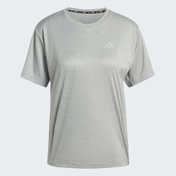 Adidas 愛迪達 Run Ess Tee W KA0227 女 T恤 運動上衣 跑步上布 灰 亞版 吸濕排汗