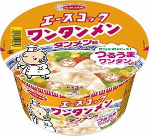 エースコック ワンタンメンどんぶり タンメン味 79g×12個