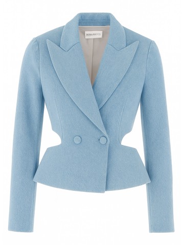 nina ricci jacket with cut-out
