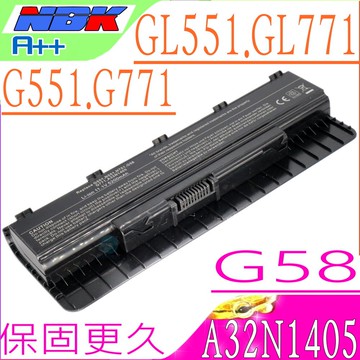 ASUS A32N1405 (保固最久)-華碩 G551 G771 N551 N751 GL551 GL771 G58 G551JK N551J  N551JB  N551JK