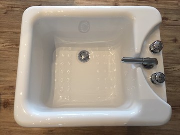 【麗室衛浴】壓克力養身泡腳盆 洗腳盆 MZ-58 尺寸600*500*340mm