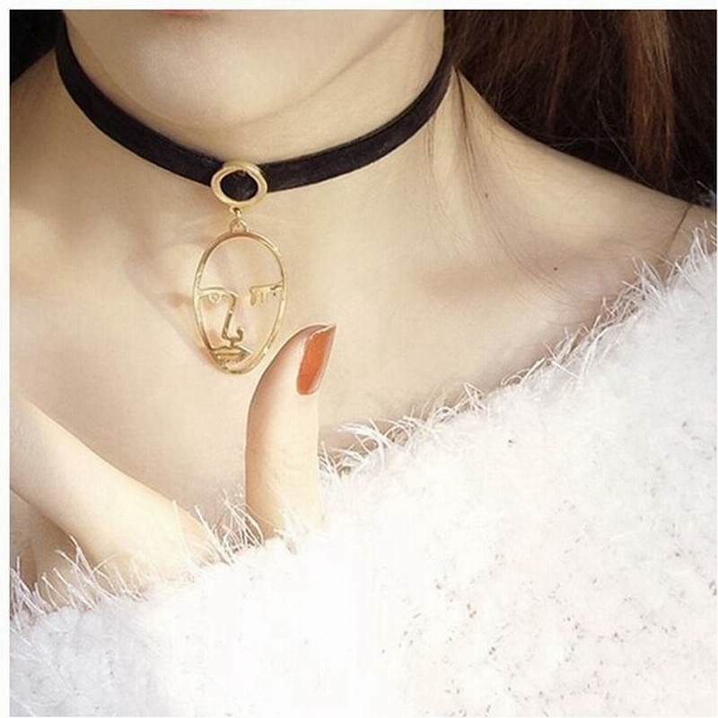 チョーカー ネックレス ペンダント アクセ サリー ネックバンド 鎖骨ネックレス フェイスネックレス レディース ジュエリー カジュアル おしゃれ ボ 通販 Lineポイント最大0 5 Get Lineショッピング