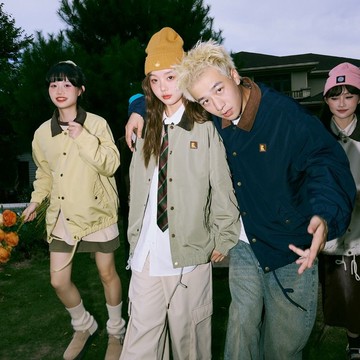 美式復古寬鬆潮牌高級感休閒拼接翻領夾克男 水洗百搭休閒外套男