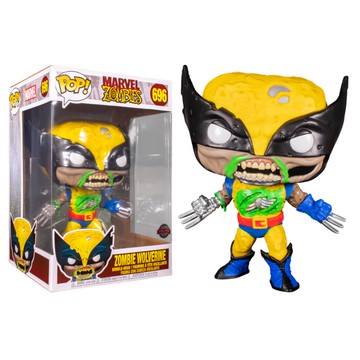 (卡司旗艦) FUNKO POP 696 漫威喪屍系列 10吋 金鋼狼 Zombie Wolverine 限定版