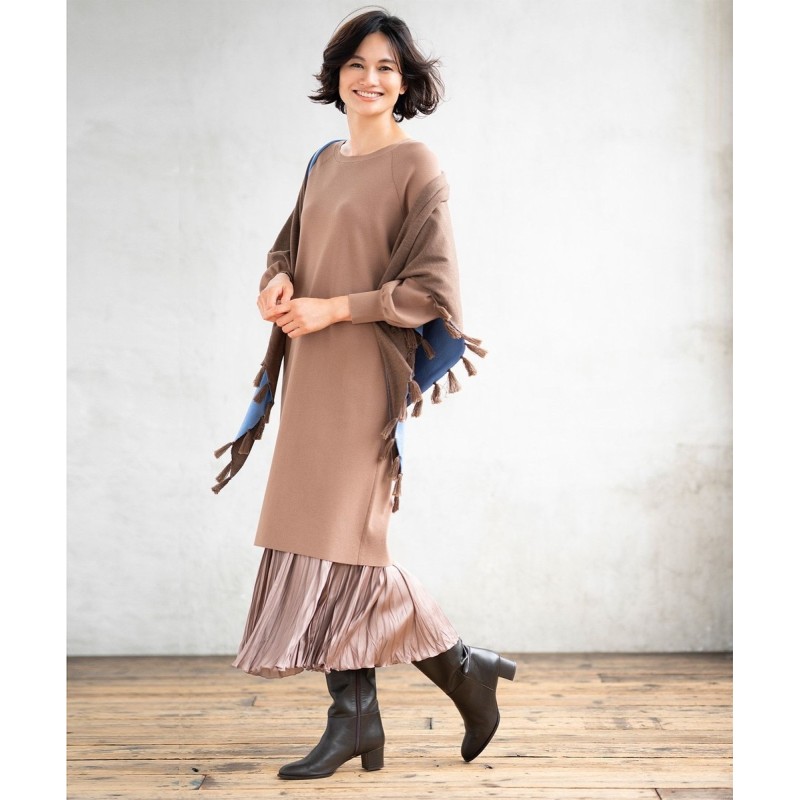 自由区L Unfilo セットアップのトップス+スカート STORY×UNFILO】旬アイテムのセットアップ | ONWARD CROSSET