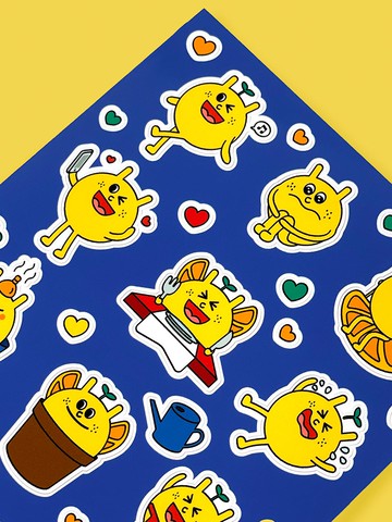 [OHMONG] A Day of Ohmong Stickers