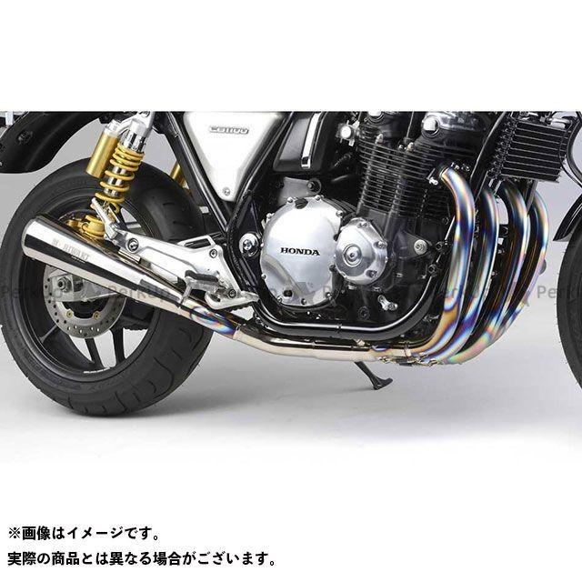 新品／モリワキ CB1100 メガホン マフラー 2本出し タイプ：チタン（手