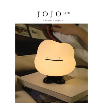 JOJO'S L. PD.birthday.小夜燈克勞德云朵可愛充電硅膠兒童丨花朝