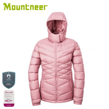 【Mountneer 山林 女 800FP 鵝絨外套《粉紅》】52J02/登山/羽絨外套/防寒外套/防潑水/防風