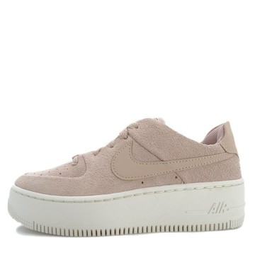Kixpress-Nike WMNS AF1 Sage Low 女鞋 運動 休閒 經典 百搭 增高 米 [AR5339-201]