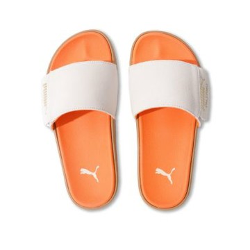 Puma Leadcat 2.0 Palermo Foil 男鞋 女鞋 橘色 輕便 舒適 拖鞋 39904105