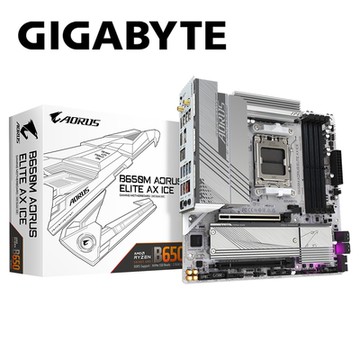 技嘉 B650M AORUS ELITE AX ICE 主機板