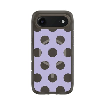 iPhone Air AirX 本質黑 - Pattern Play - 丁香圓點