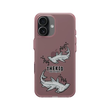 iPhone 17 Clear (相機按鈕) 晶醺玫 - KID - 錘頭鯊魚