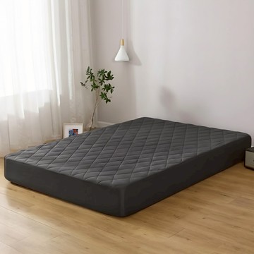 comet Home 壓紋床包  深灰色  SS