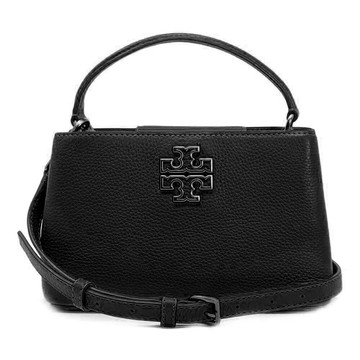 TORY BURCH - 雙T-LOGO皮革兩用包 (黑)