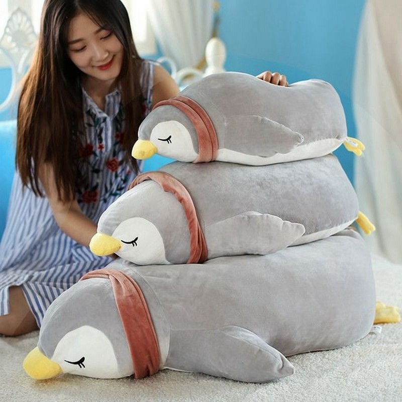 ぬいぐるみ ペンギン 抱きまくら 可愛い動物 抱き枕 クッションふわふわぬいぐるみ 50cm 通販 Lineポイント最大get Lineショッピング