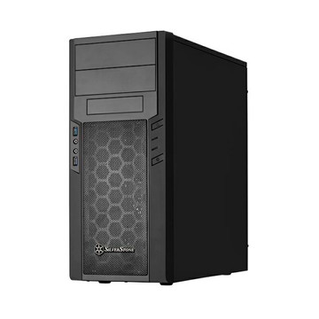 【享最高折300】SilverStone 銀欣 PS13 電腦機殼/黑/SST-PS13B