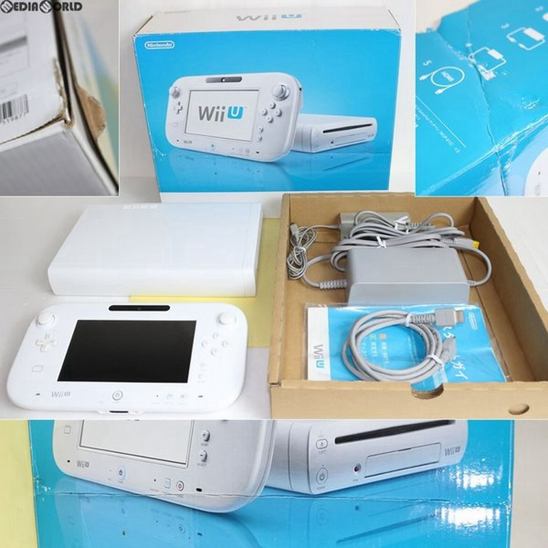 中古即納 訳あり 本体 Wiiu Wii U ベーシックセット 白 Basic Set Shiro 本体メモリー8gb Wup S Waaa 1218 通販 Lineポイント最大0 5 Get Lineショッピング