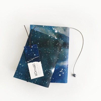 文庫〜A5判 サイズ豊富 :) 宇宙ブックカバー GALAXY BOOKCOVER 