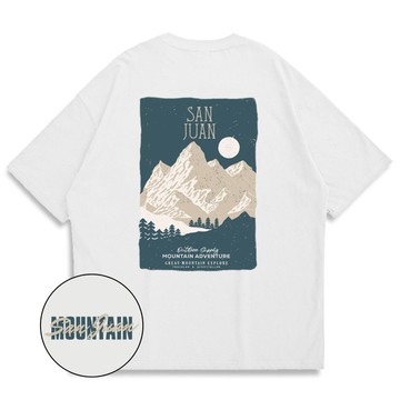 【CREEPS】Mountain San Juan 寬鬆重磅印花T恤 210g