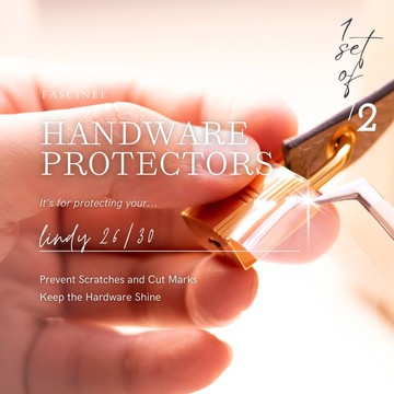 手袋金屬配件貼膜 / 保護貼 | 適用於 Hermes Lindy 26 / 30 手袋