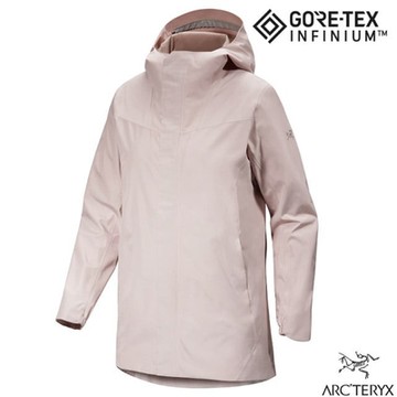 【ARCTERYX 始祖鳥】女 SOLANO HOODY 防風防潑透氣連帽外套_X000007300 暖石灰
