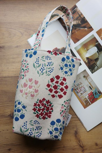 圓圓花叢 - 水壺袋 飲料袋 飲料提袋 環保水壺袋 | 海柏手作