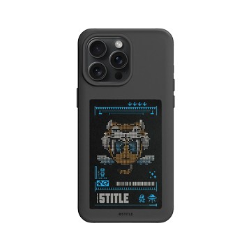 iPhone 15 Pro Max SolidX 黑 - 老高與小茉 - 抬頭星人系列-劍齒虎