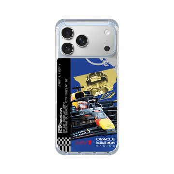 iPhone 17 Pro Max ClearX (MagSafe 兼容) 冰透藍 - Oracle Red Bull Racing - MV1
