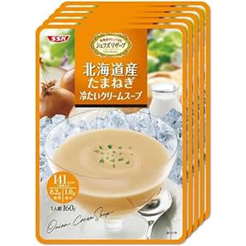 清水食品 SSKセールス シェフズリザーブ 北海道産たまねぎ冷たいクリームスープ 160g×5個