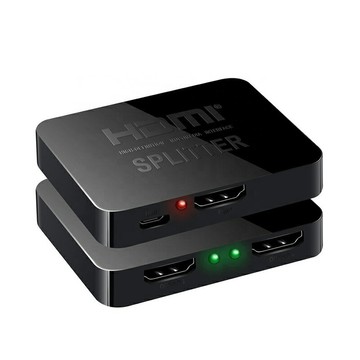 【易控王】4K 1x2 一進二出HDMI分配器 4K@30Hz 小巧便攜 (40-201-04)