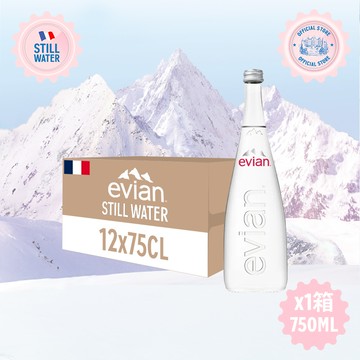 evian 天然礦泉水(750ml/12入)