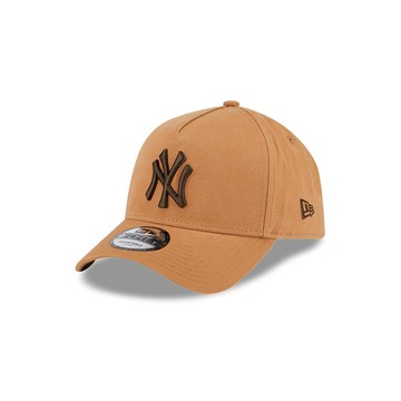 NEW ERA 男女 9FORTY AF WASHED CANVAS BRONZE 紐約洋基 淡古銅 NE60747713